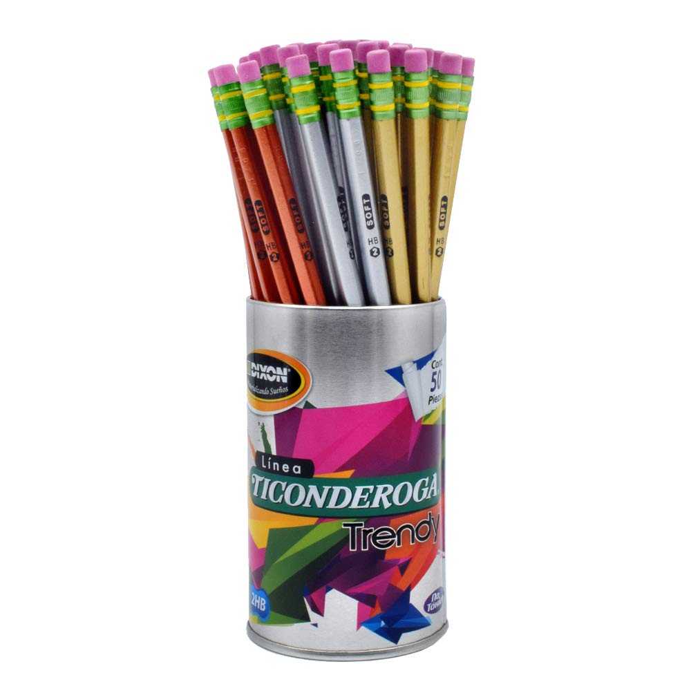 Lápiz de Grafito Metallic 2 HB Ticonderoga
