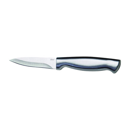 Oster Baldwyn Juego de Bloques para Cubiertos de 14 piezas, Satinado Cepillado, Plateado - 70561.14