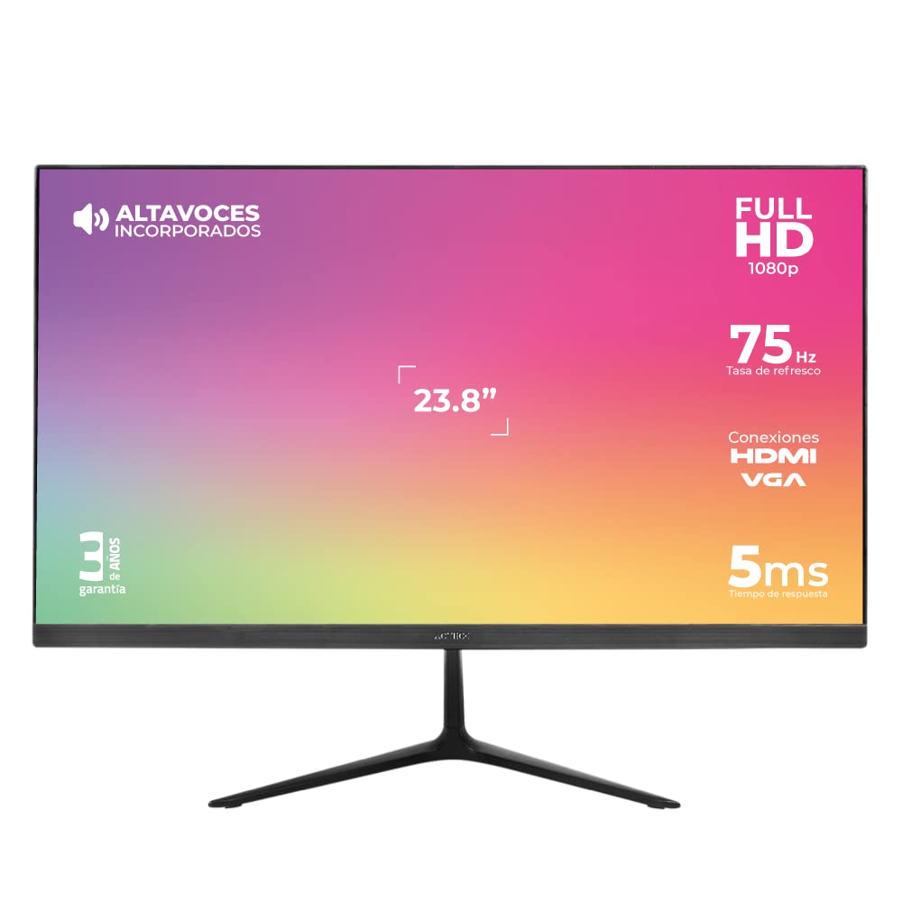 Acteck Captive Vivid SP215 Monitor Panel VA Full HD 75Hz - 23.8"