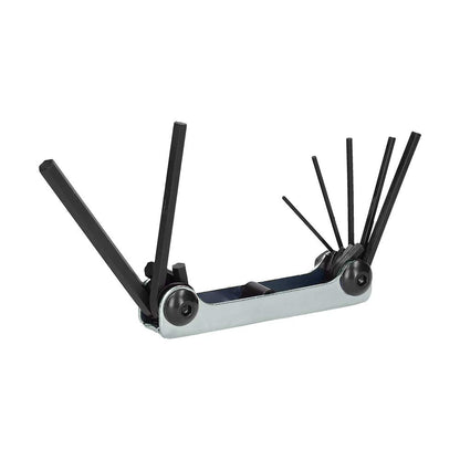 Urrea Juego de 7 Llaves Hexagonales tipo Navaja - 1.5-6 mm