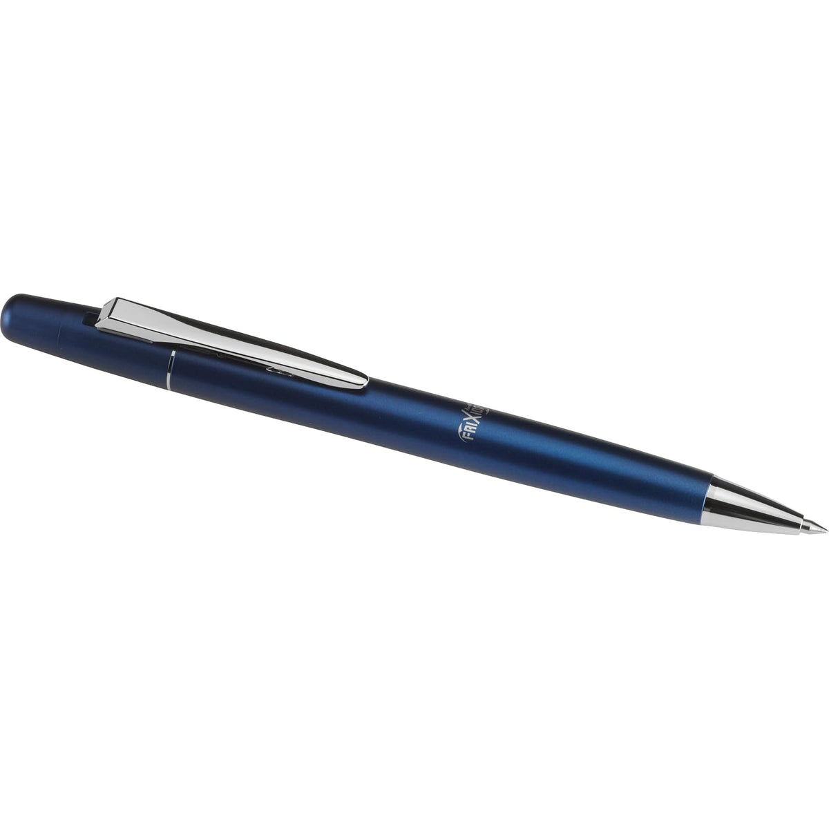Pluma Roller Pilot FriXion LX 0.7 mm, Tinta Azul Borrable, Cuerpo Metálico color azul mate, Retráctil y Recargable