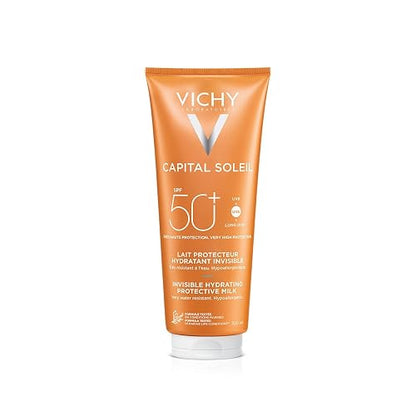 VICHY Protector Solar Corporal y Facial en Crema para Familia FPS 50+ Vichy Capital Soleil 300ml