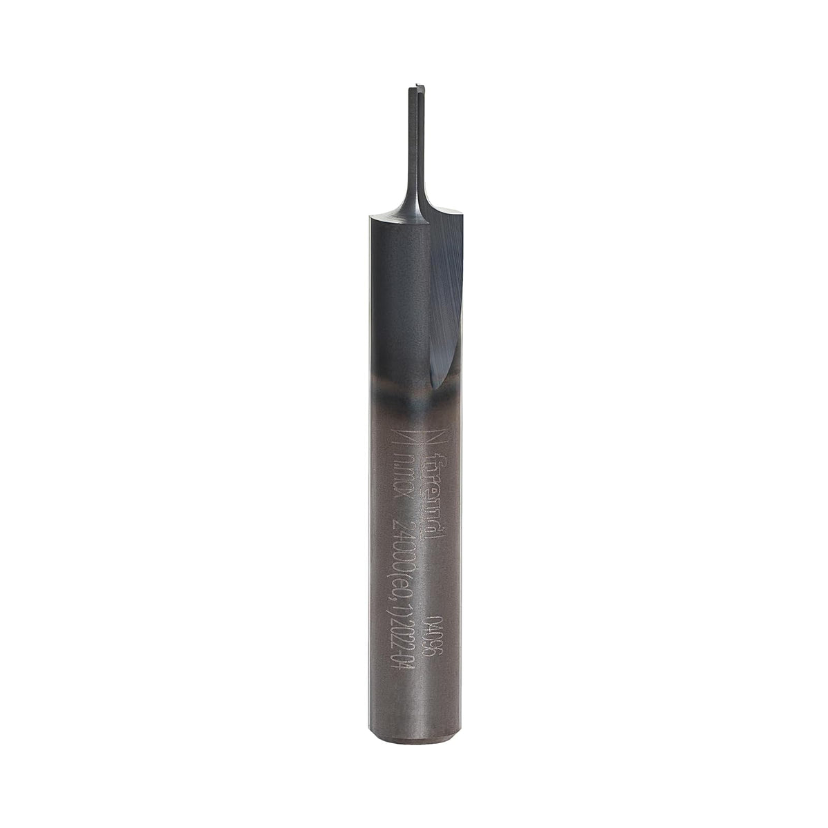Broca recta de doble flauta 1.57 mm diámetro, 04-096, Broca recta de doble filo de 1/16" diámetro x 1/4" con vástago de 1/4", Revestimiento rojo Perma-Shield®