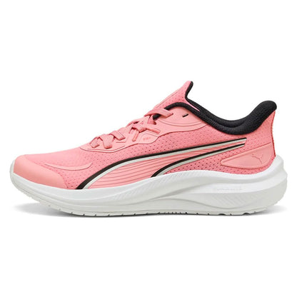 PUMA, Tenis Casuales Skyrocket Lite 2 Jr, Unisex, Negro con Blanco, Talla 22