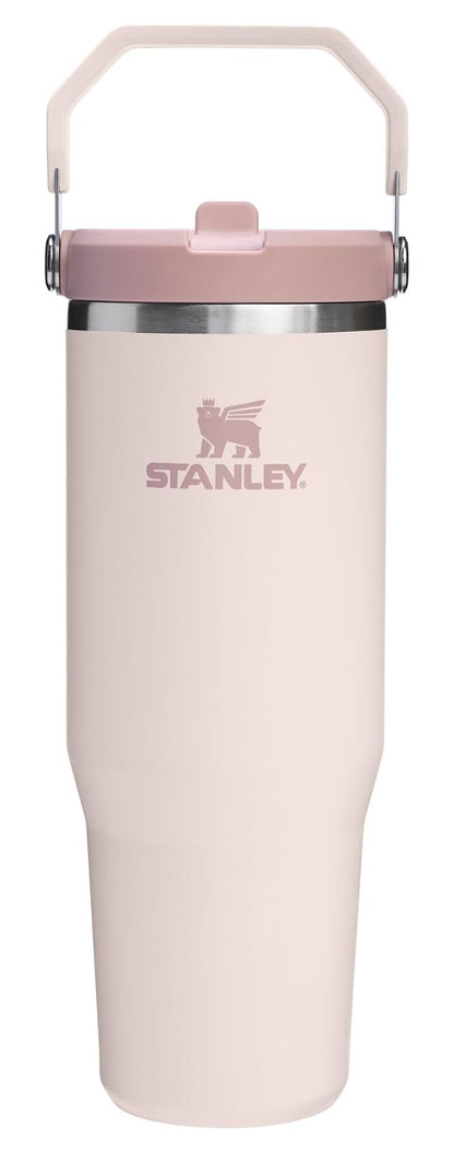 Stanley IceFlow 2.0 Vaso de Popote con Tapa Giratoria - Cuarzo rosa - 0.9 Litros