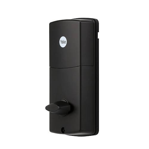 Yale cerradura digital inteligente ydd120 negra, para hogar u oficina