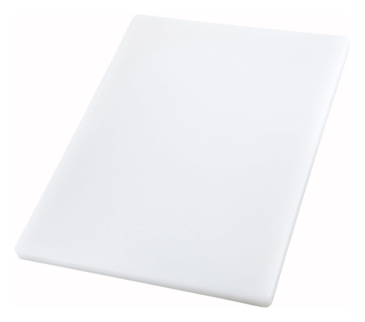 Winco Tabla de Cortar de Polietileno para Cocina Profesional - 45.1l x 30.2an cm - Blanco