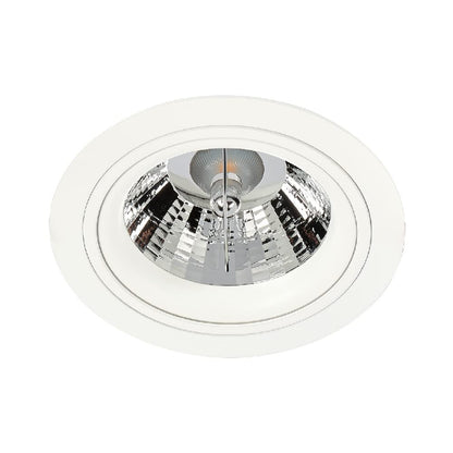 Tecnolite Lámpara Downlight Empotrable, Potencia Máx. 60 W, Base G53, Foco AR111 no incluido