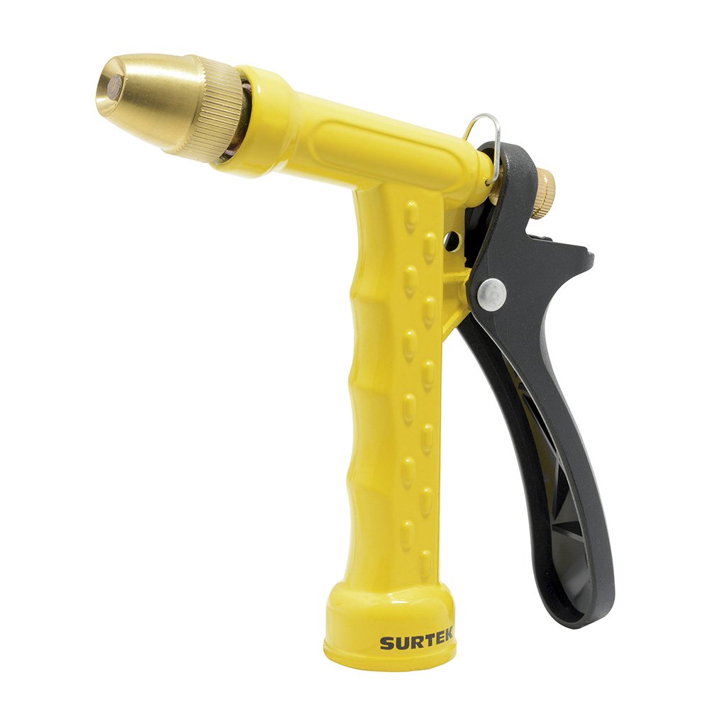 Surtek 130345 Pistola para Riego Automática Boquilla Regulable Metálica