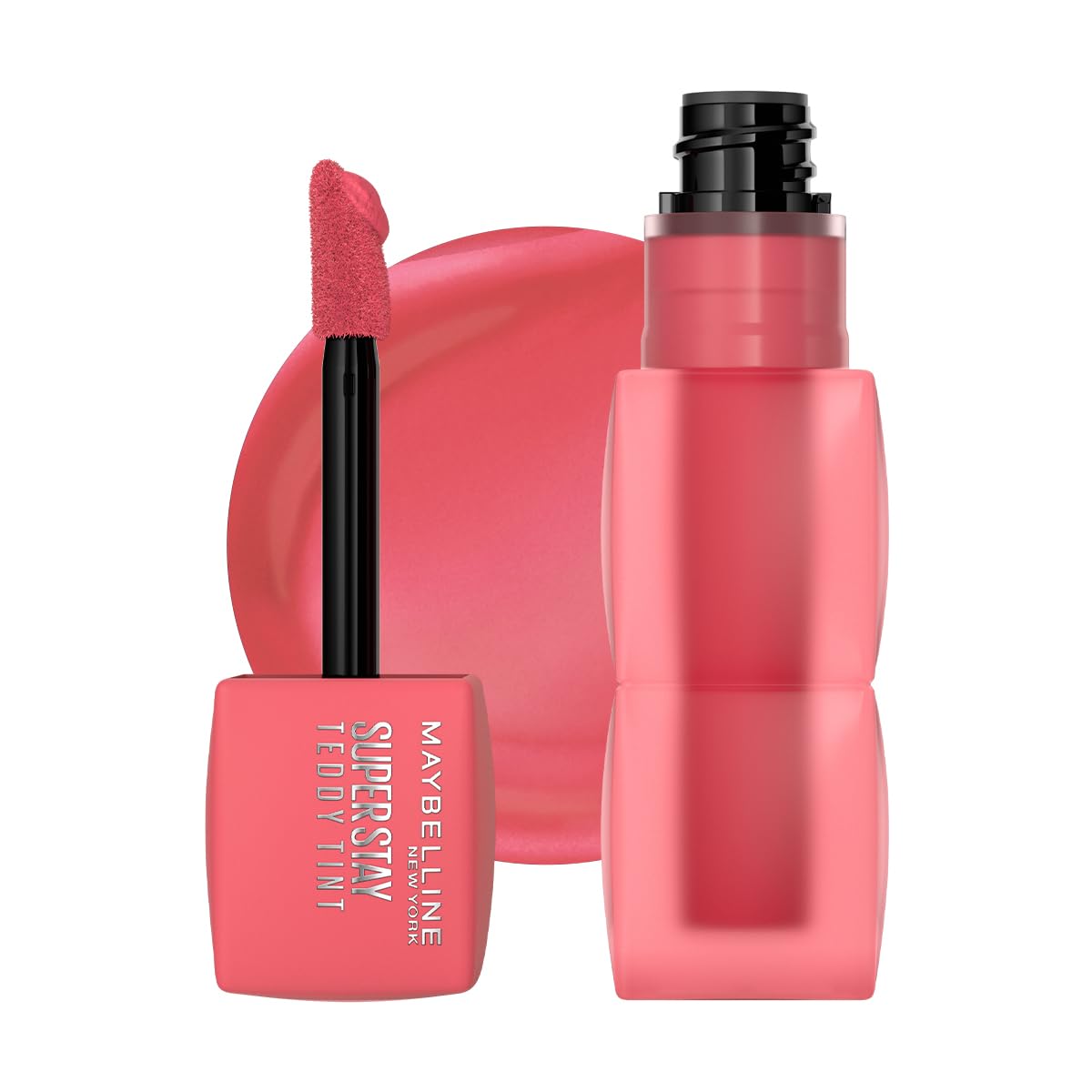 Maybelline Super Stay Teddy Tint Tinta para Labios Mate, 5 ml - Tono Petal Core