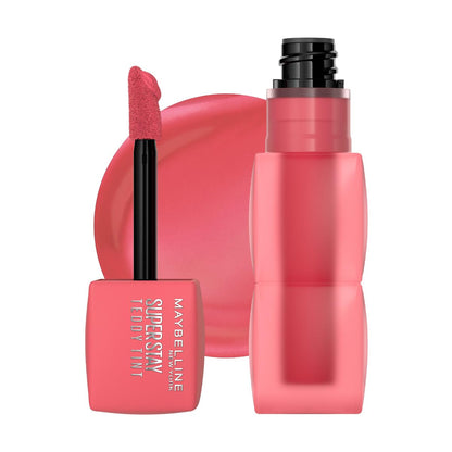 Maybelline Super Stay Teddy Tint Tinta para Labios Mate, 5 ml - Tono Petal Core