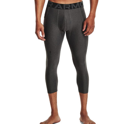 Under Armour Armour Heatgear 3/4 Leggings Pantalones para Hombre - carbón jaspeado (090) - Negro - G