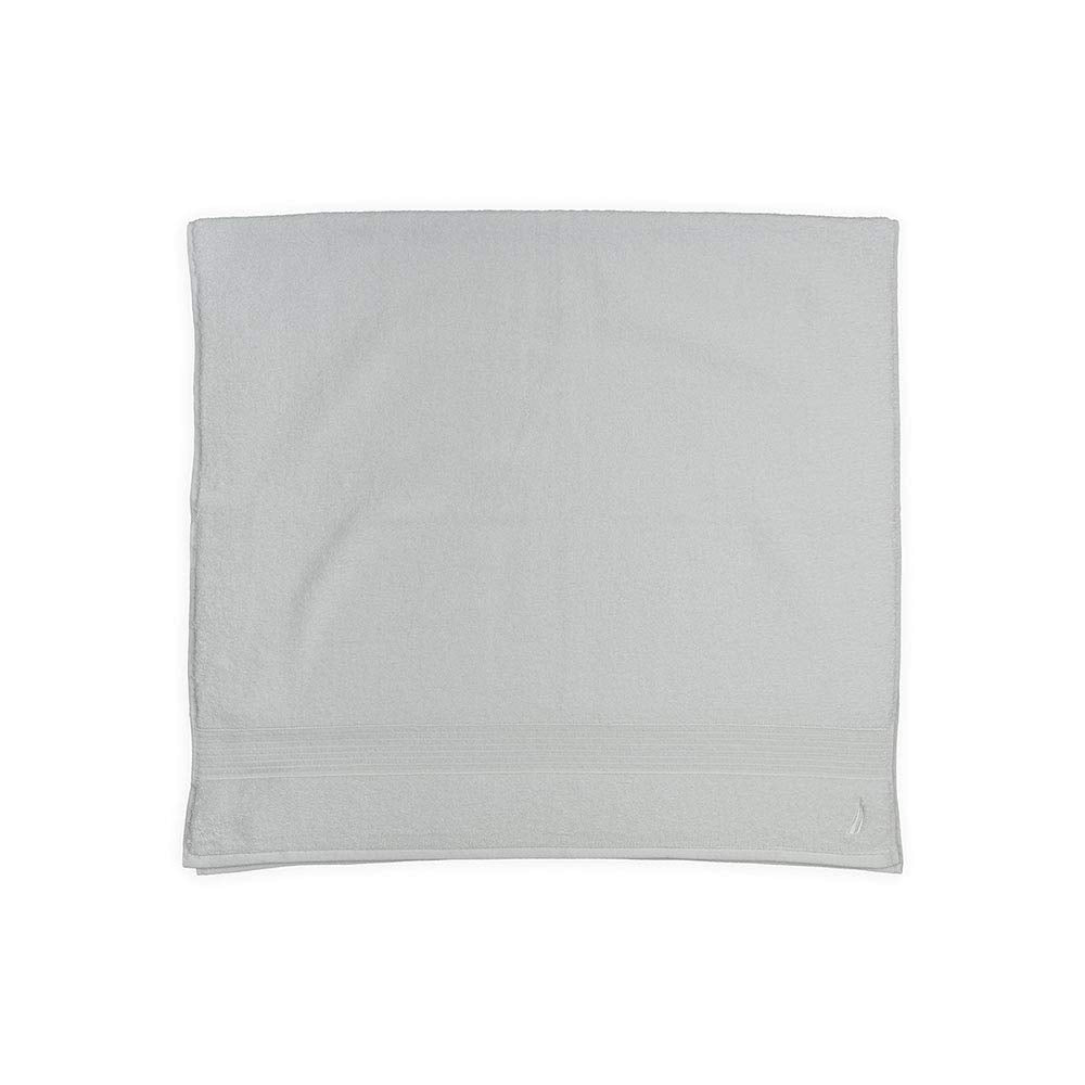 Nautica, Toalla Medio Baño 100% Algodón, Color Blanco, Montford.