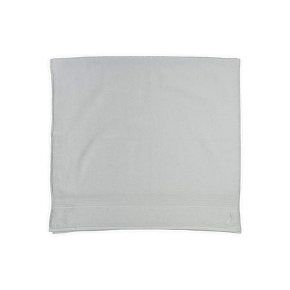 Nautica, Toalla Medio Baño 100% Algodón, Color Blanco, Montford.