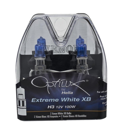 HELLA Foco Halógeno de Diseño Super Blanco Extreme White XB H71070181, 100W