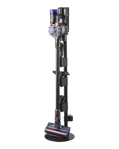 VEVOR Soporte de Aspiradora Compatible con Aspiradoras Verticales y Accesorios de las Series V7, V8, V10, V11, V12 y V15 Soporte Estable con 4 Almohadillas Antideslizantes, 3 Clips para 6 Cabezales