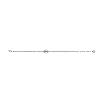 Pulsera Fossil JF04910040 Jewelry de acero inoxidable en color plateado para dama