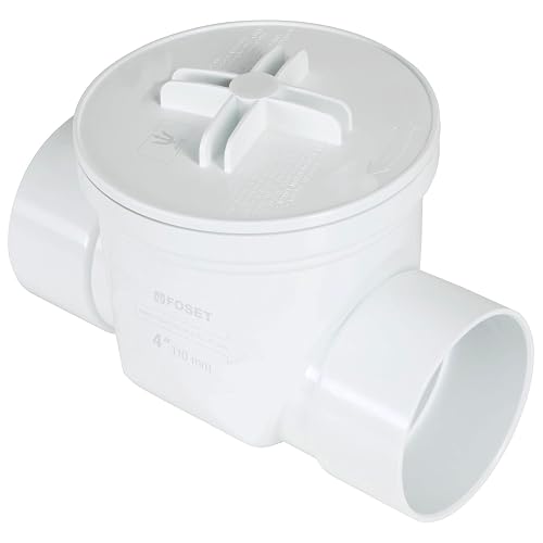 Foset VACHE-6S, Válvula antirretorno de ABS de 6"