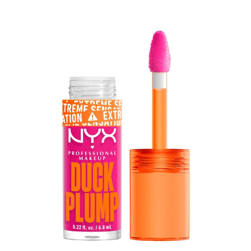 NYX Duck Plump Brillo Labial Voluminizador Efecto Plumping - Bubblegum Bae