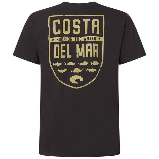 Costa del Mar Escudo de Especies Costa Camiseta para Unisex Adulto