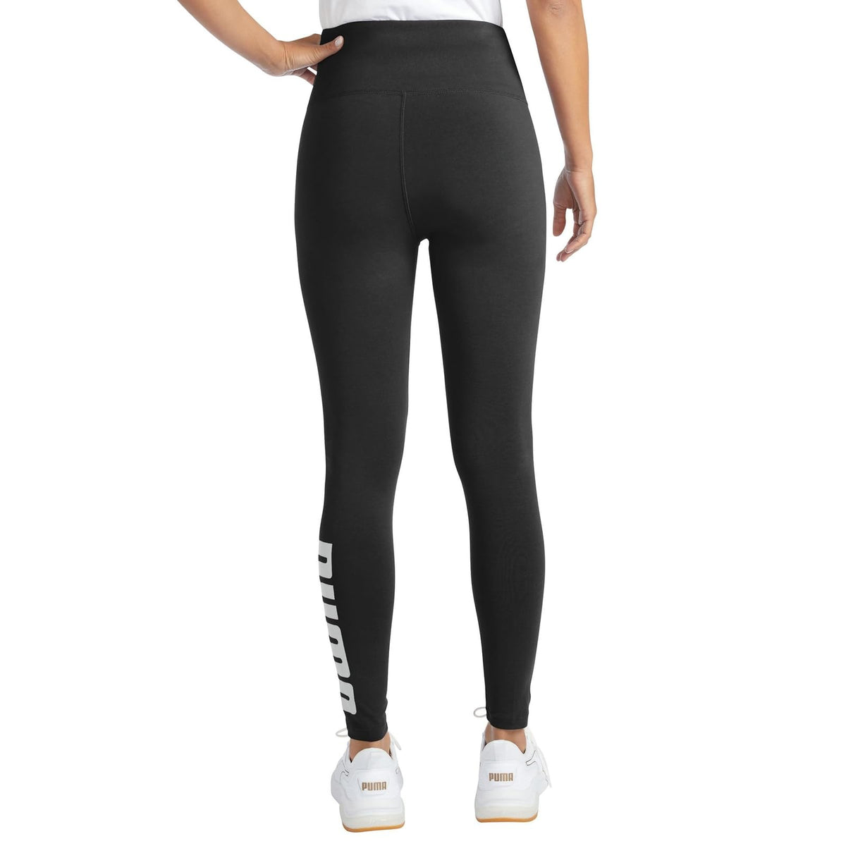 PUMA - Mallas deportivas con logotipo para mujer