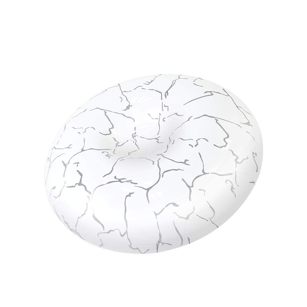 SANELEC, Plafón Redondo, Luminario Fijo, Tipo Ferrara, Decoración y Estilo, 12 W, Luz Fría, Modelo 1134