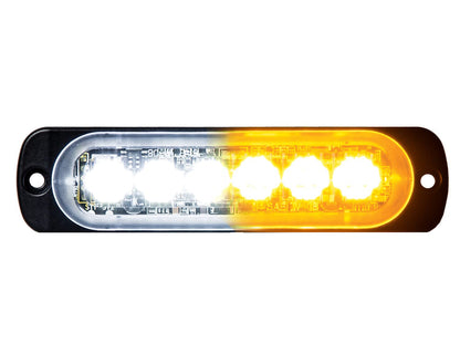Buyers Products (8891902) Amber/Clear Horizontal LED Strobe Light