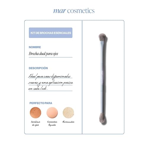 Mar Cosmetics Set de 4 Brochas 2 en 1