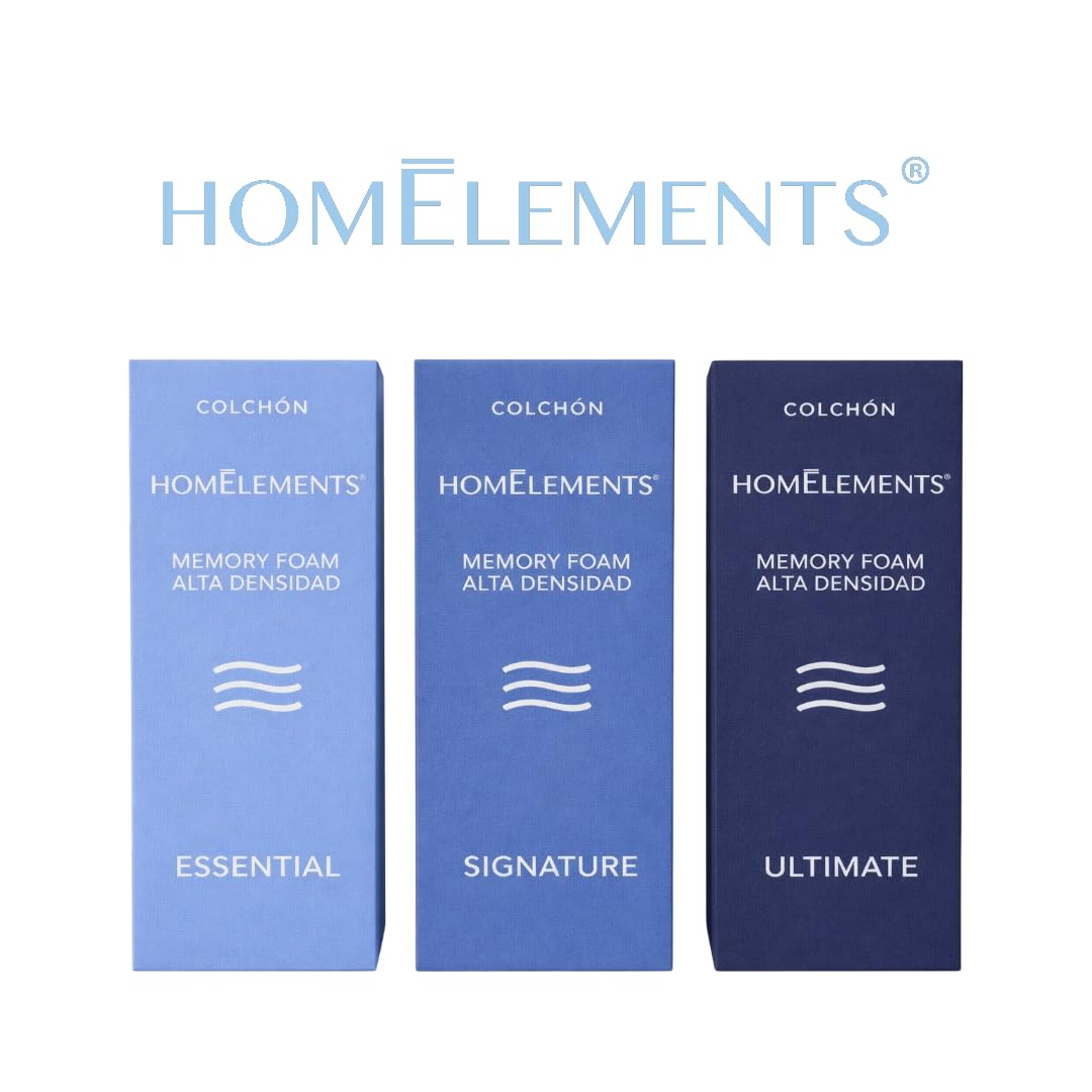Colchón Matrimonial Memory Foam 17 cm | Homelements X Dormimundo | Essential