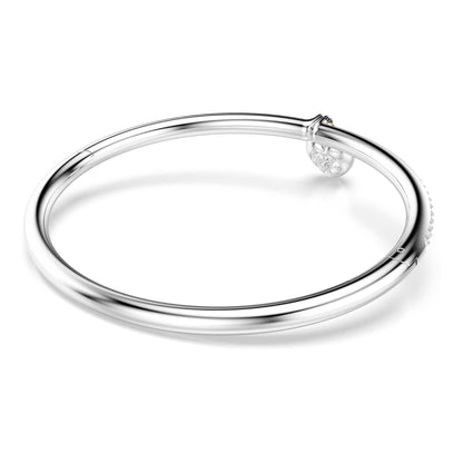 pulsera Swarovski Idyllia, corte mixto, corazón, rosa, acabado de metal mixto