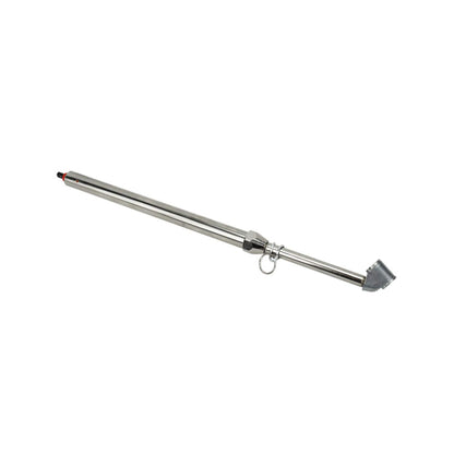 Milton S-976C Medidor Presión Neumáticos Calibrable Portabrocas Doble Cabeza 10-160 PSI Plateado