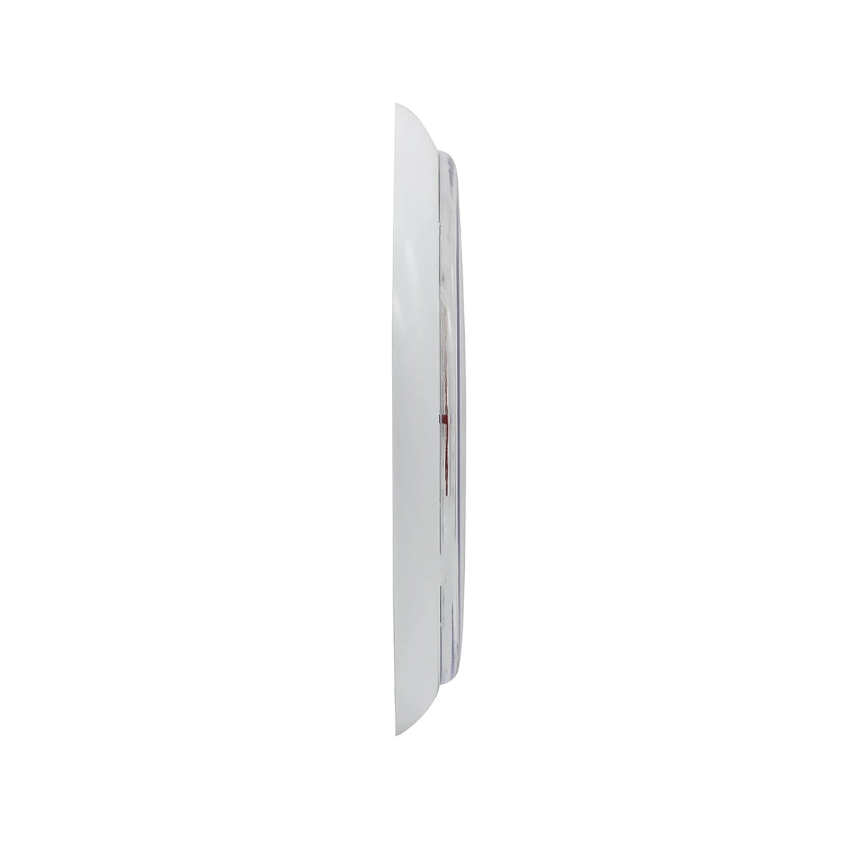 Springfield Termómetro de Esfera Grande para Interiores y Exteriores, inalámbrico con números Grandes fáciles de Leer, Esfera de 8 Pulgadas para Uso en Patio, Piscina o Interior, Acabado Blanco