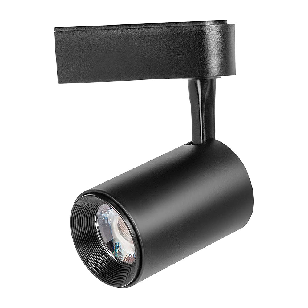 Tecnolite - Lámpara Spot de Riel LED Dirigible 7 W, Luz Suave Cálida, No atenuable, LED integrado