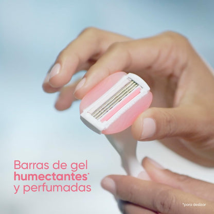 Gillette Cartucho Rastrillo Mujer Venus Ultra Comfort Spa 4 Ud