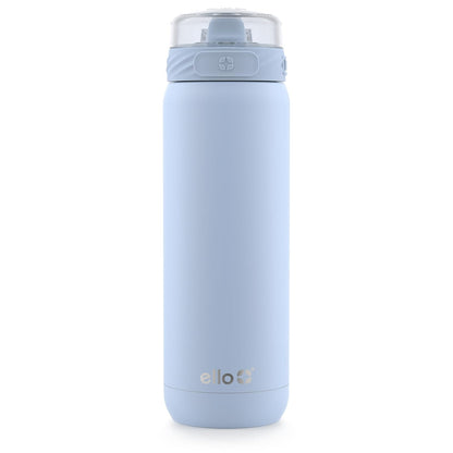 Ello Cooper Botella de Agua de Acero Inoxidable Aislada al Vacío - Azul (Halogen Blue)