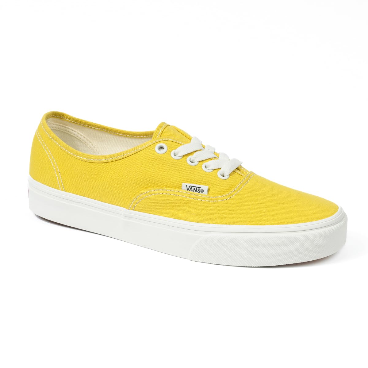 Vans Authentic Tenis Clásicos de Lona Unisex - 24.5 cm - Amarillo