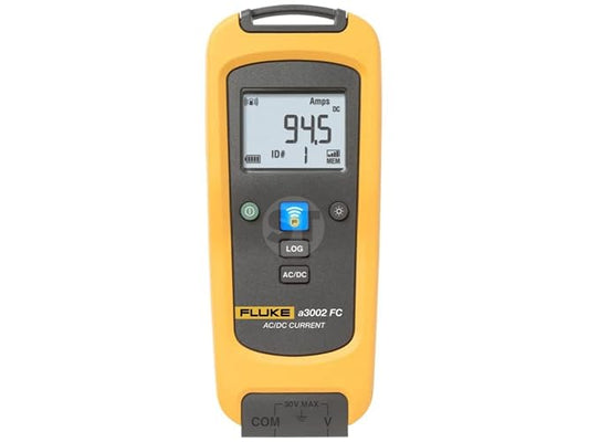 Fluke A3002 FC Módulo Corriente Inalámbrico AC/DC hasta 600 A/1000 A Registro 65 000 lecturas WiFi Fluke Connect Mantenimiento Industrial