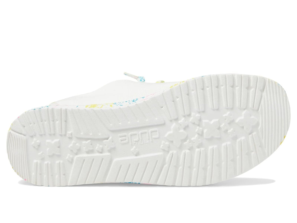 HEYDUDE Mujer Lexi Azul con Rayas | Mocasines Mujer | Zapatos sin Cordones para Mujer | Cómodo y Ligero