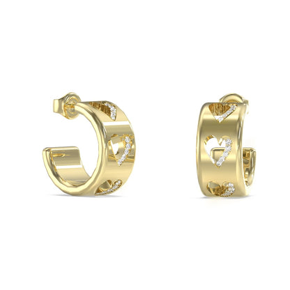 GUESS Aretes para Mujer BY YOUR SIDE color Dorado