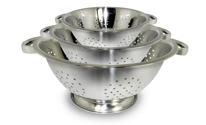 Excelsteel Stainless Steel Colanders, Set of 3