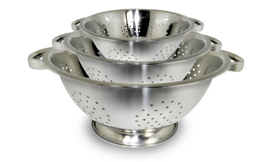 Excelsteel Stainless Steel Colanders, Set of 3