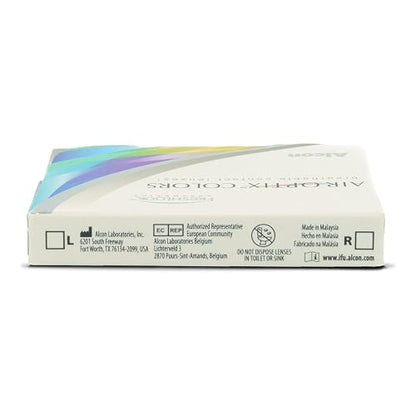 Air Optix Colors Lentes de contacto, 2 lentes, Dioptrías 5.5 Color BROWN