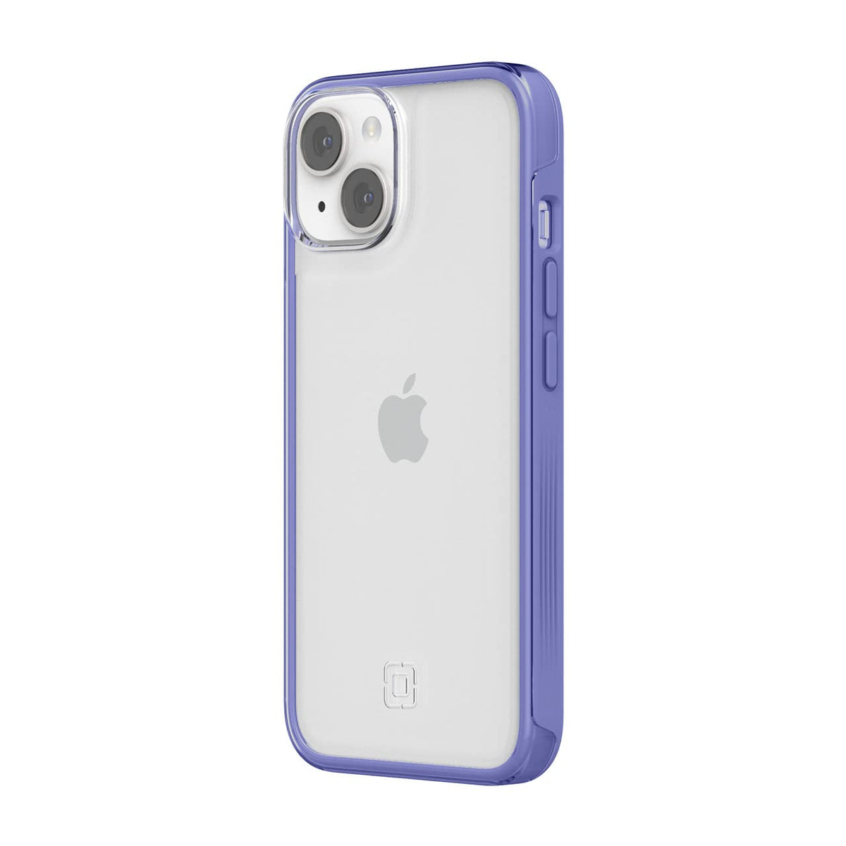 Incipio Organicore Clear Funda Compatible con iPhone 14/13, Protección Caídas 4.2m, Bisel Elevado, Compostable - Lavanda/Transparente