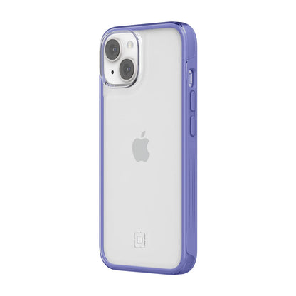 Incipio Organicore Clear Funda Compatible con iPhone 14/13, Protección Caídas 4.2m, Bisel Elevado, Compostable - Lavanda/Transparente