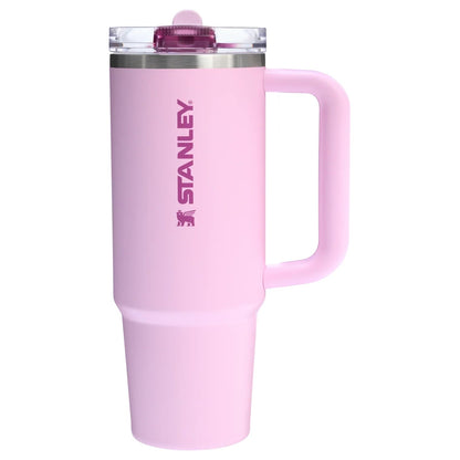 Stanley Quencher ProTour Termo con Popote Abatible 887 ml - Cherry Blossom