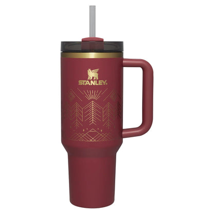Stanley Quencher H2.0 Termo de Acero Inoxidable con Popote 1.18 L - Rojo