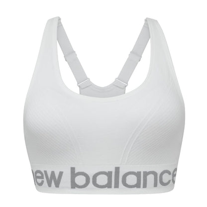 New Balance Brasier Deportivo sin Costuras Mujer - G - blanco (munsell white)