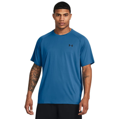 Under Armour Playera de Entrenamiento Cuello V para Hombre - XS - (406) Photon Blue - Black