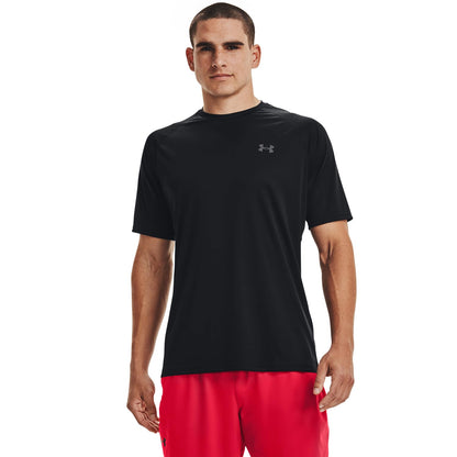 Under Armour Playera de Entrenamiento Cuello V para Hombre - XS - (001) Negro - Gris Pitch