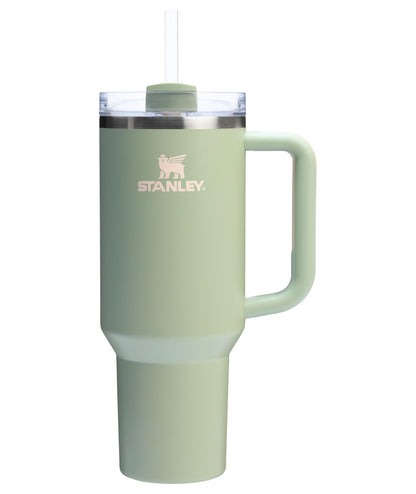 Stanley Quencher H2.0 Termo de Acero Inoxidable con Popote 1.18 L - Liquen